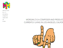 Tablet Screenshot of morgan-z.com